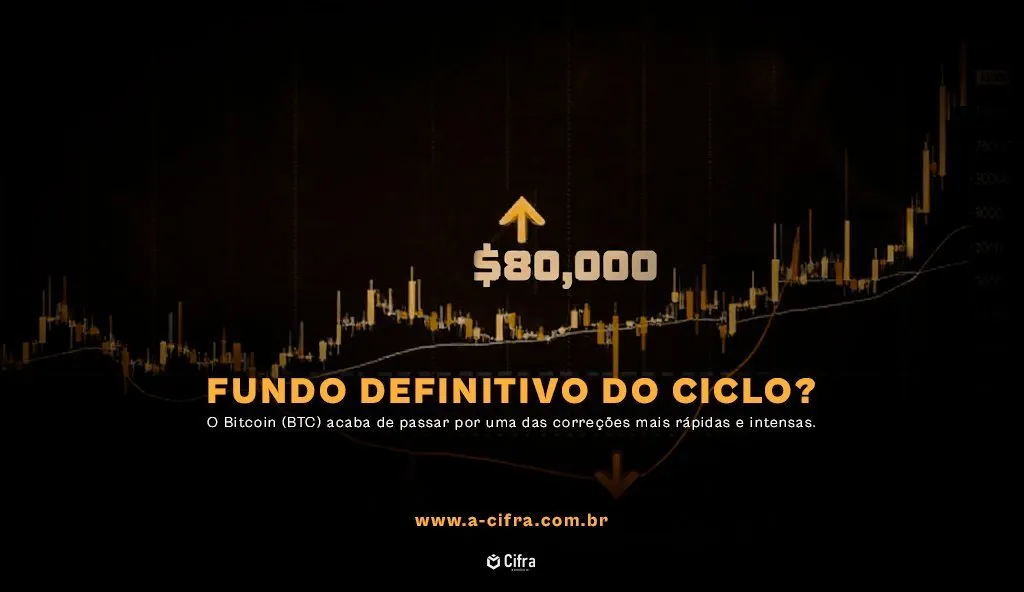 Bitcoin análise técnica US$ 80.000 fundo do ciclo