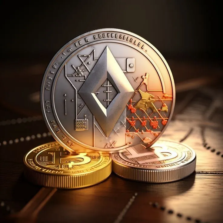 Ilustração do Ethereum 2.0 com beacon chain e shards