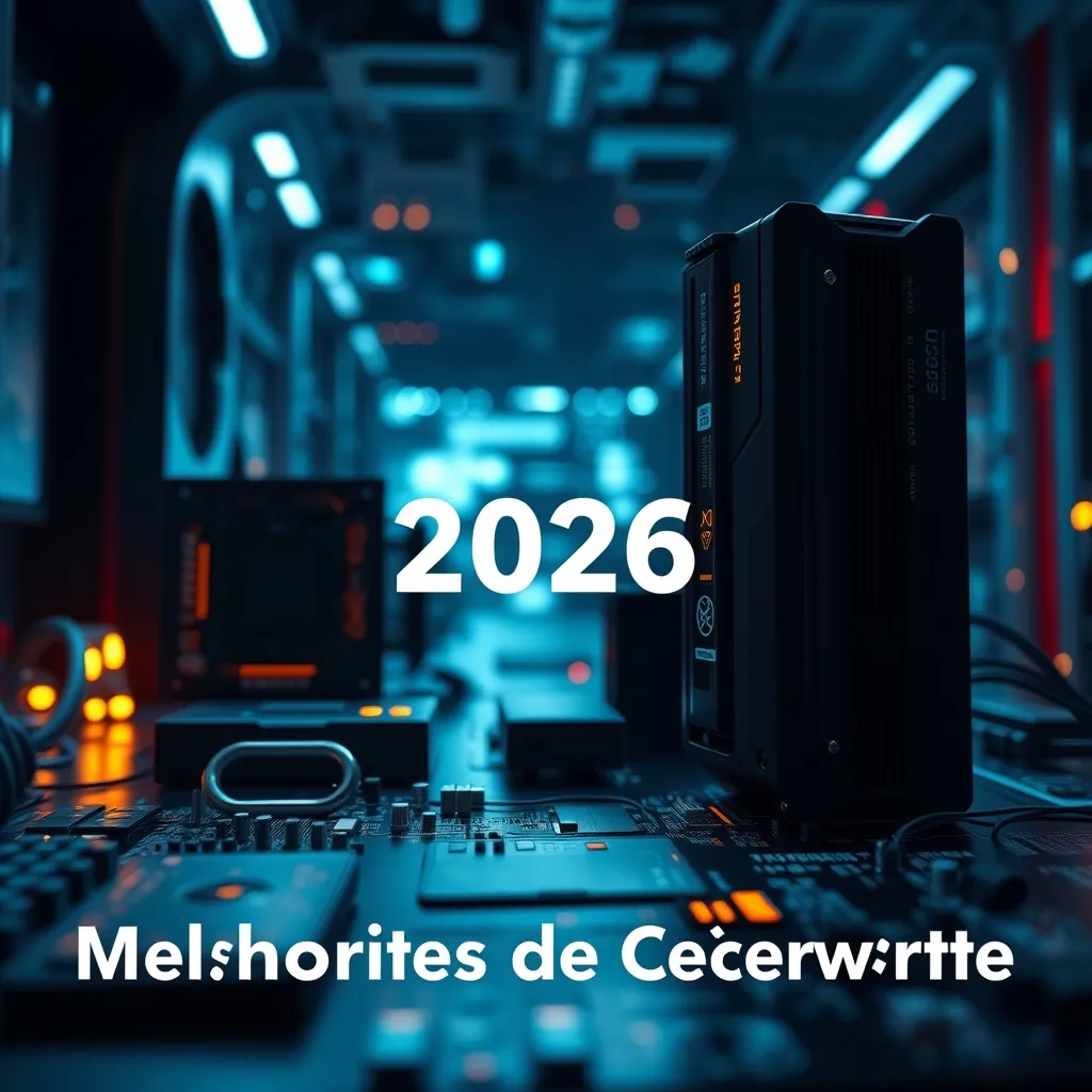 Ilustração conceitual sobre Melhores Carteiras de Hardware 2026