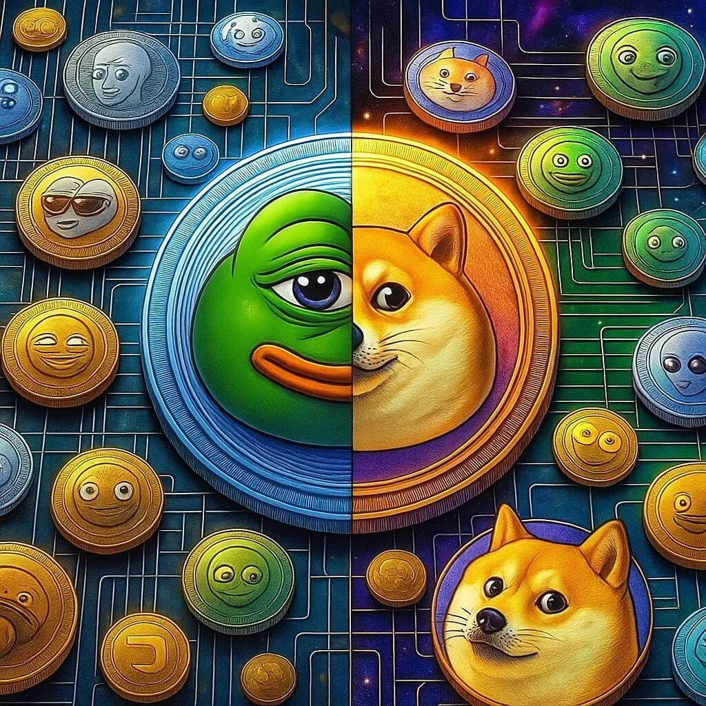 Memecoins - Dogecoin, Shiba Inu e outras criptomoedas meme