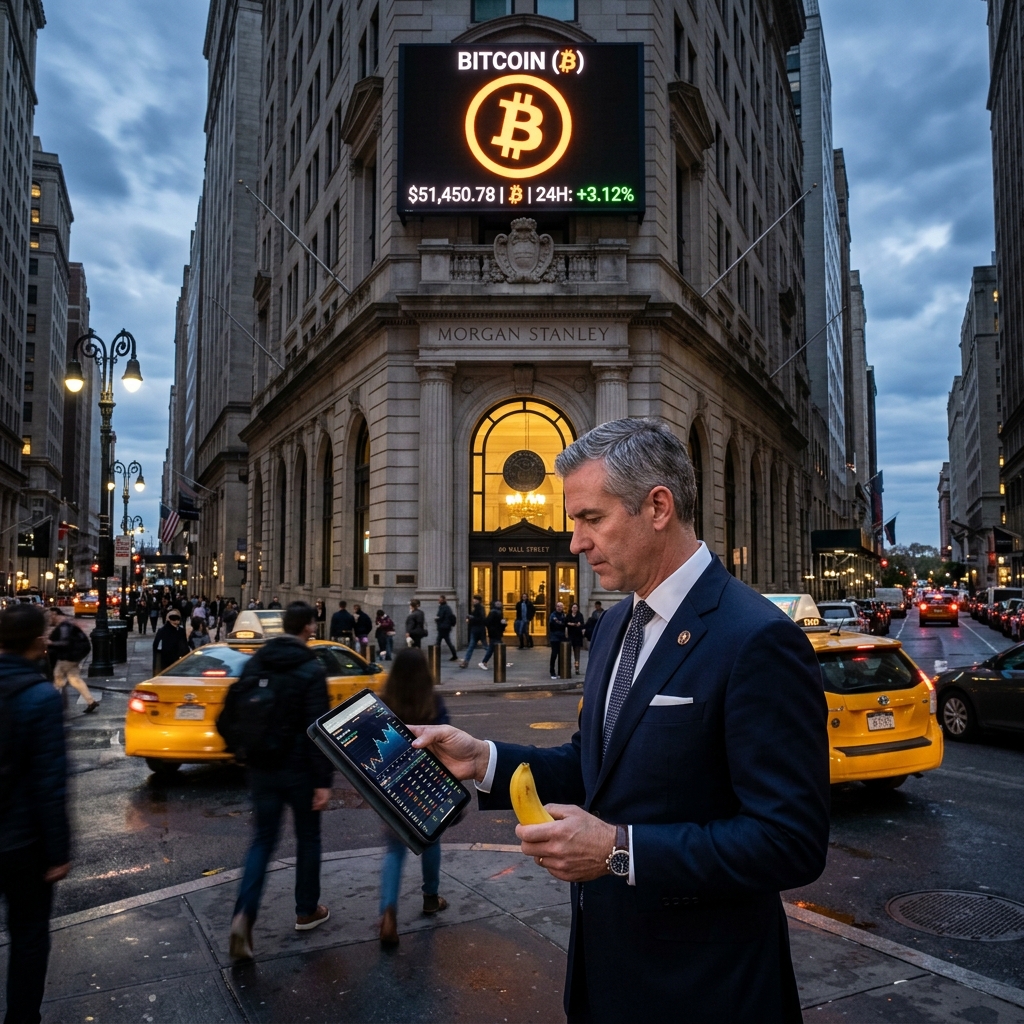 O banqueiro tradicional de Wall Street encarando a ascensão do Bitcoin ETF