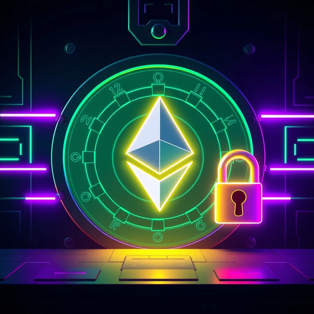 Ilustração conceitual sobre Staking Ethereum rendimento