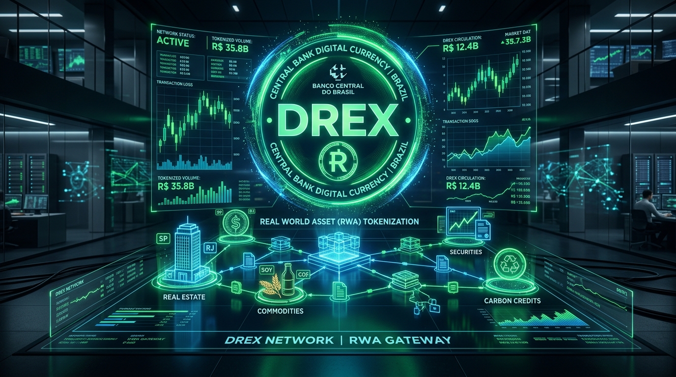 DREX e Tokenização de Ativos Reais (RWA): Como o Banco Central e os Grandes Bancos Estão Transformando as Finanças em 2026